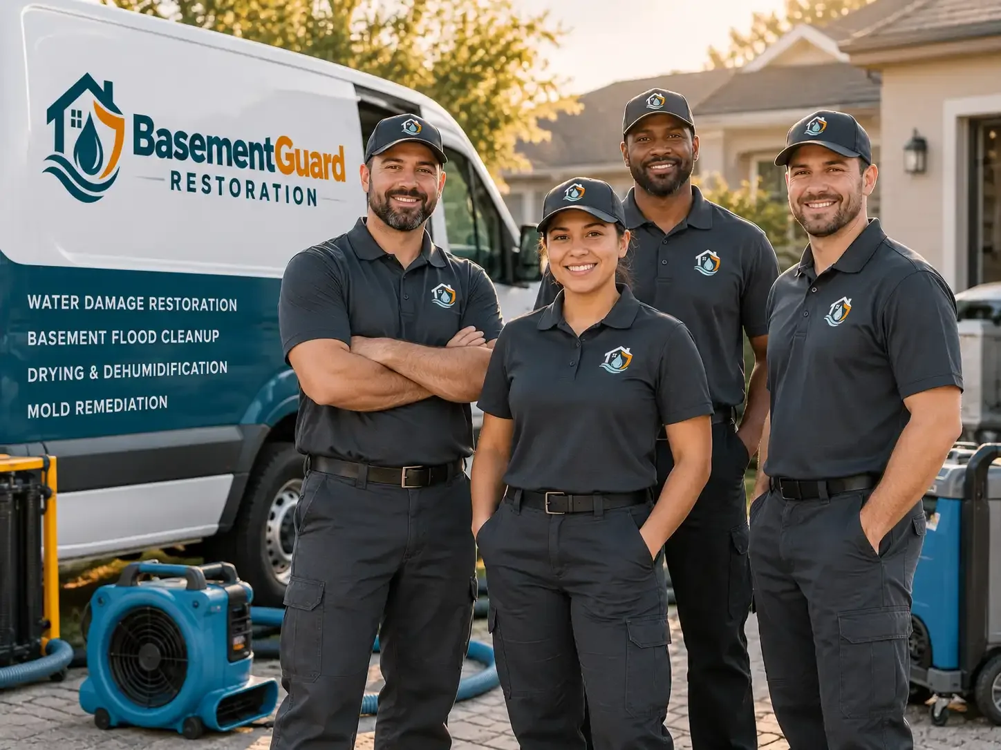 Basement Water Damage Restoration company in Levasy, MO